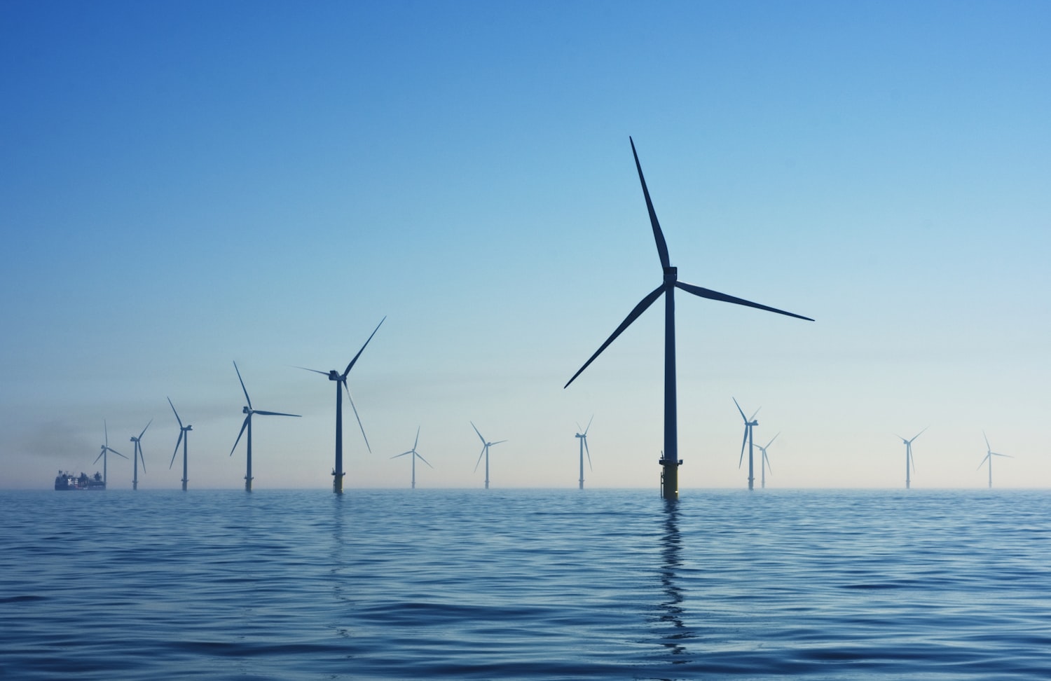 Near-shore turbine platform